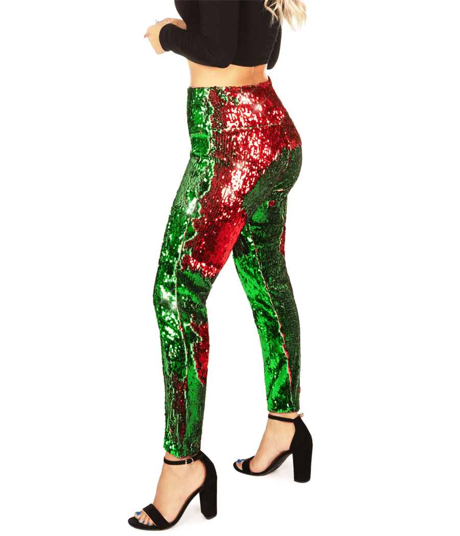 Tipsy elves top sequin leggings
