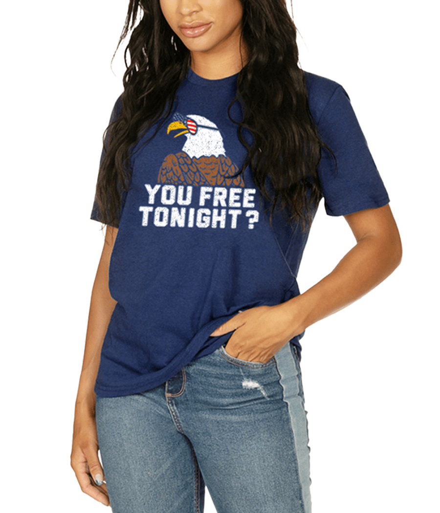 Women's You Free Tonight? Oversized Boyfriend Tee