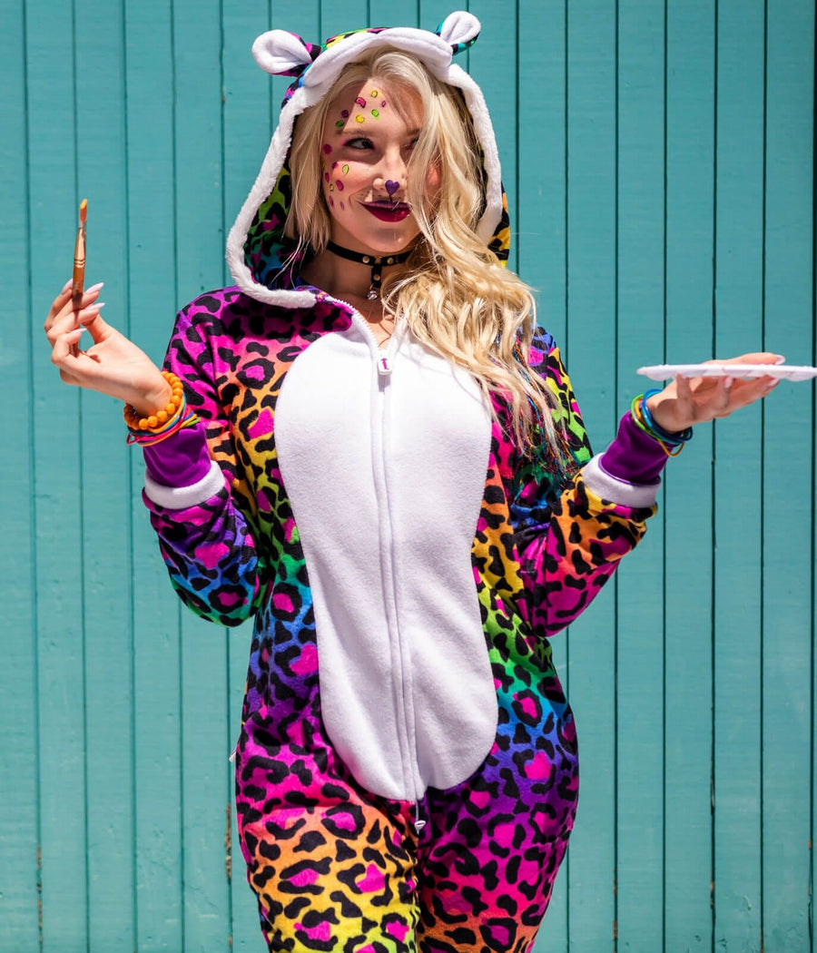 Women's 90's Leopard Costume Image 2