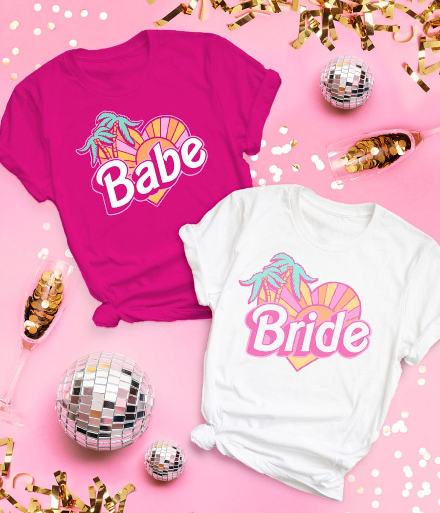 Women's Bride & Babes Bachelorette Party Tees Primary Image