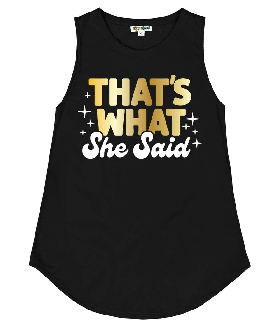 Women's That's What She Said Tank Top Primary Image