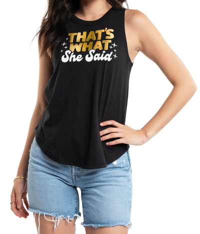 Women's That's What She Said Tank Top Image 2