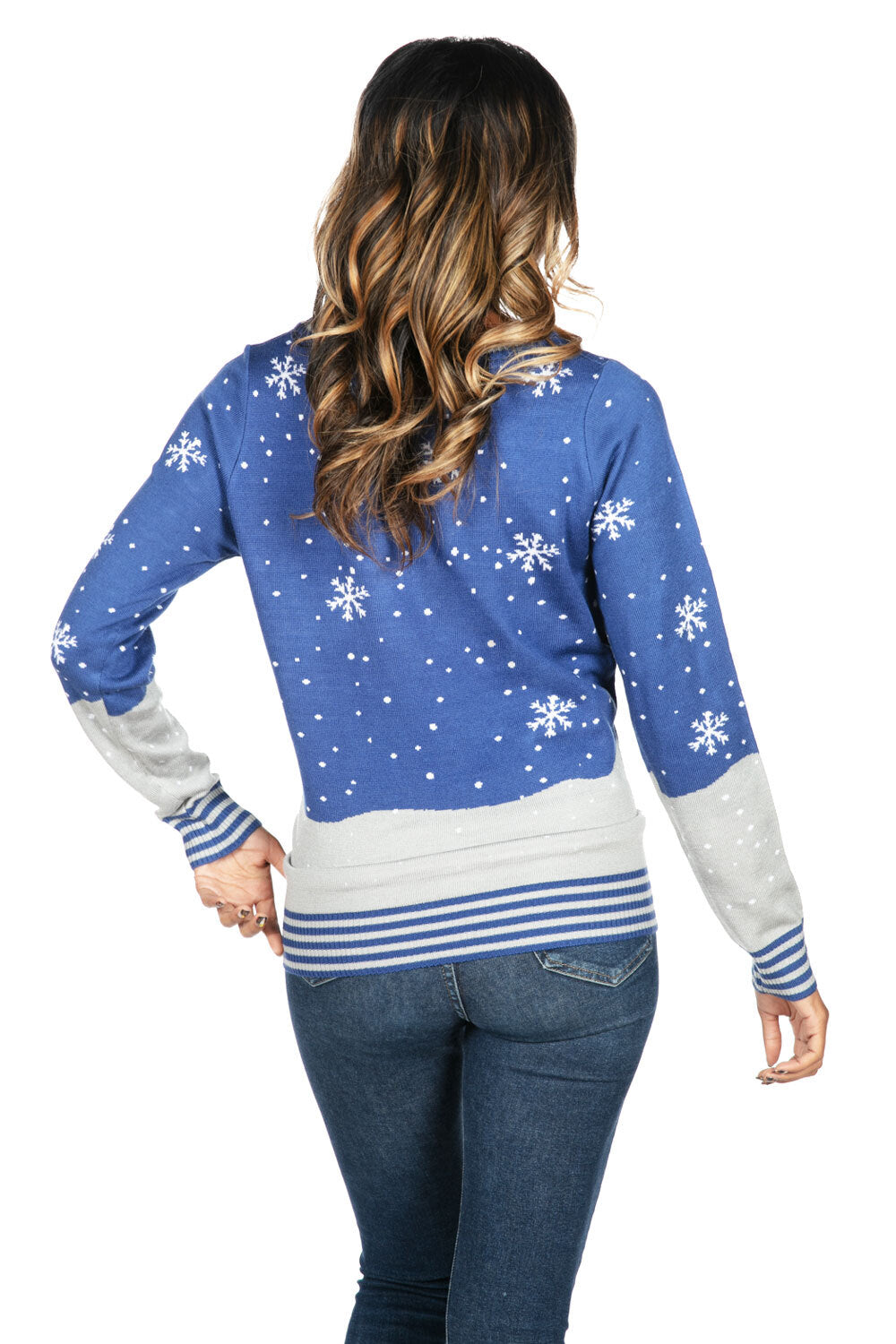 Women's Romantic Bumble Ugly Christmas Sweater Image 2