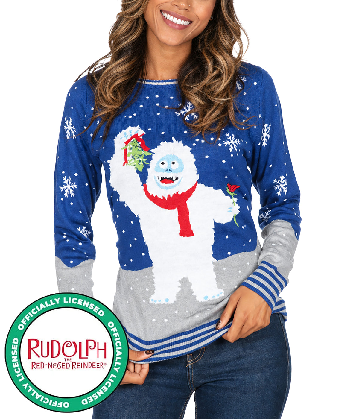 Women's Romantic Bumble Ugly Christmas Sweater