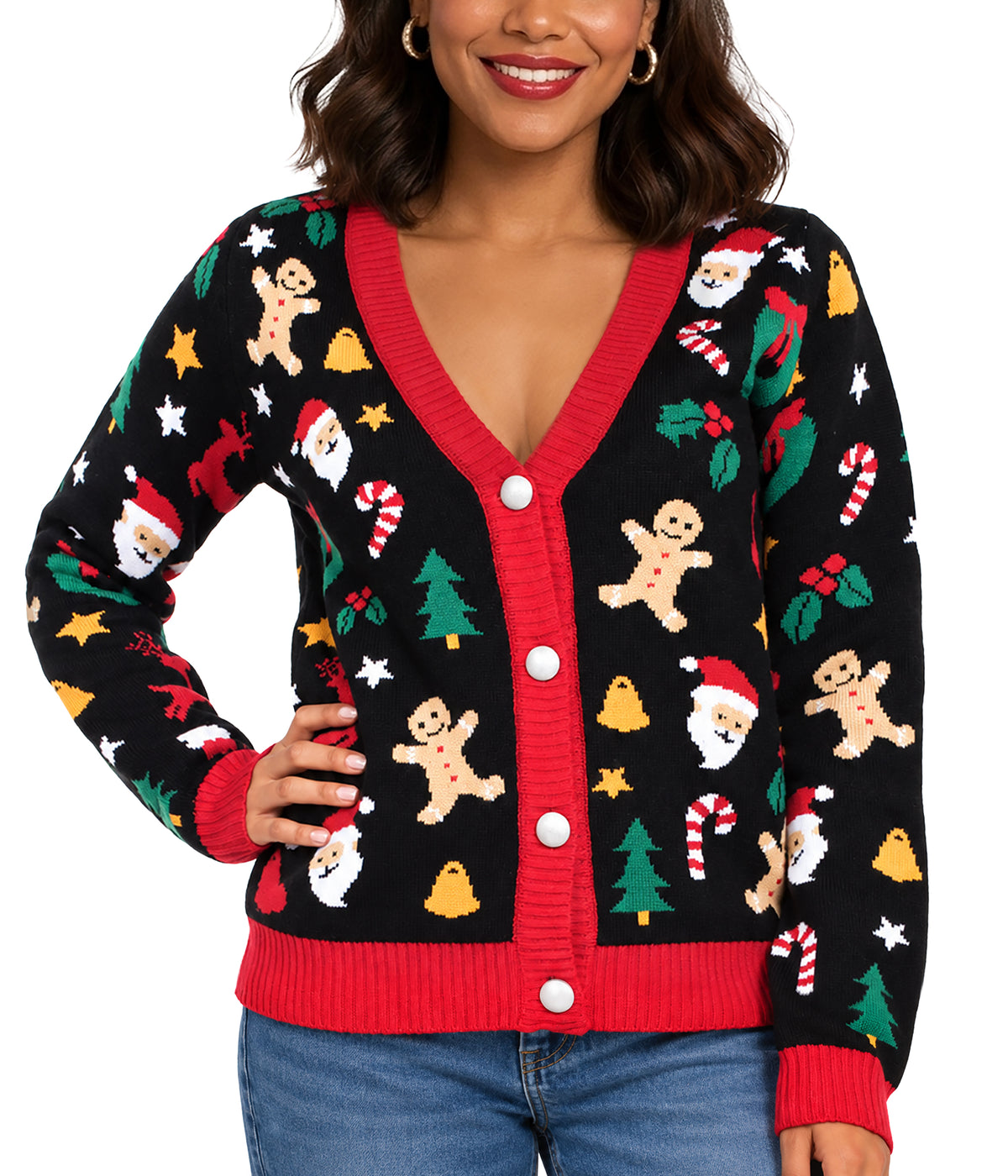 Women's Cookie Cutter Cardigan Sweater Image 2