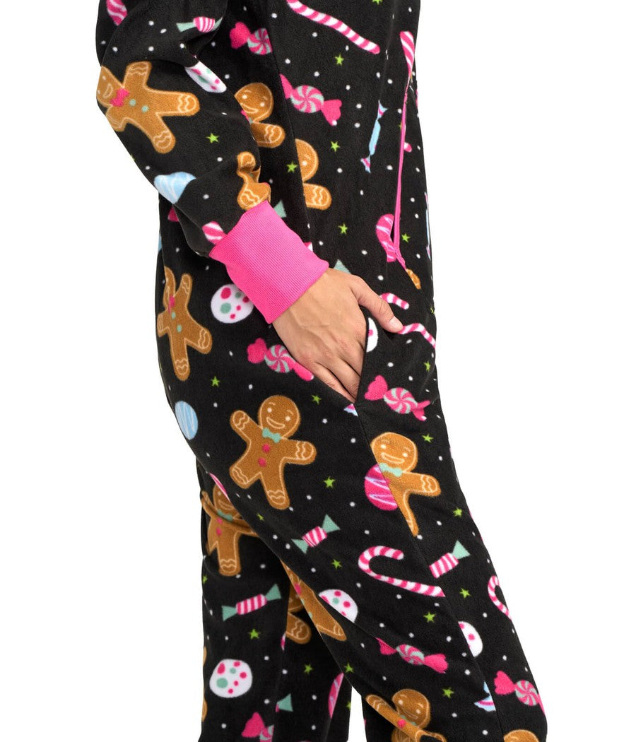 Women's Let's Get This Gingerbread Jumpsuit Image 5