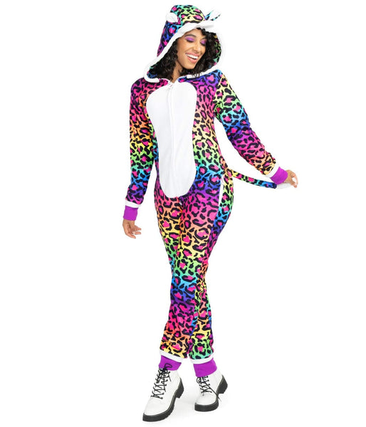 Disfraz De Mujer Cavernícola Leopardo - Talla S Para Fiestas, Carnaval Y Halloween