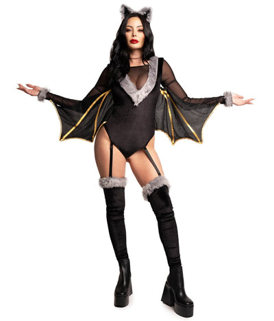 Women's Bat Attitude Costume Primary Image