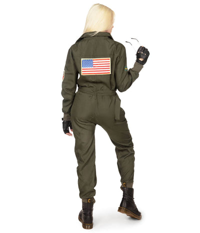 Women's Pilot Costume Image 3