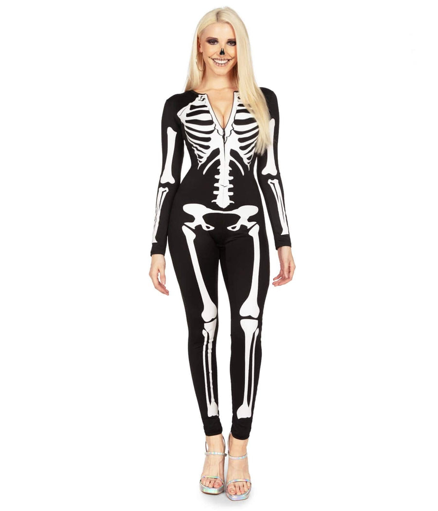 Skeleton Bodysuit Costume Image 2