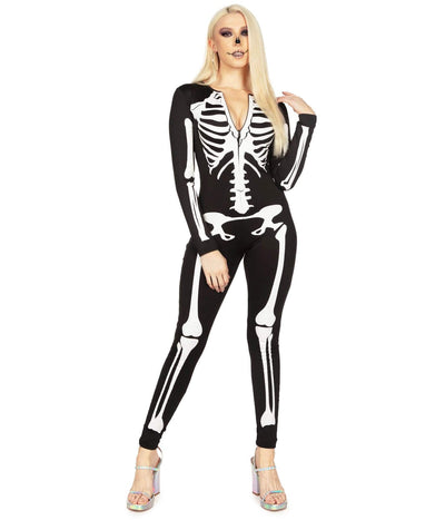 Skeleton Bodysuit Costume Image 4