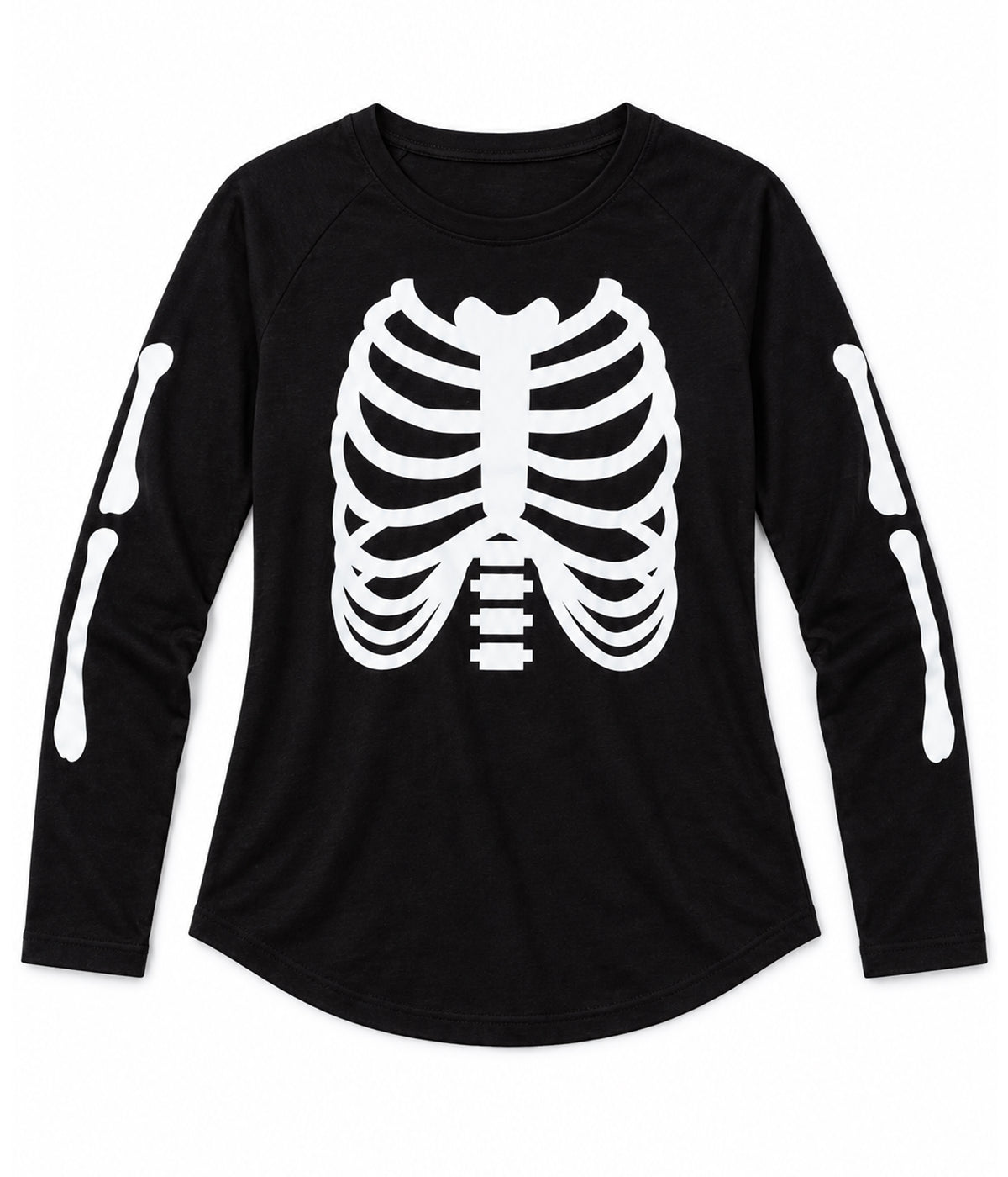 Women's Long Sleeve Skeleton Shirt
