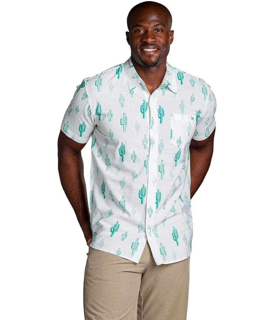 Men's Cali Cactus Hawaiian Shirt Image 2
