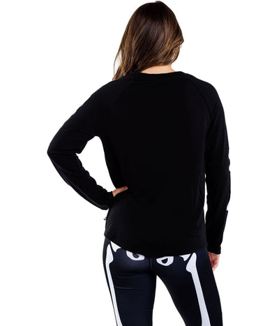 Women's Long Sleeve Skeleton Shirt Image 3