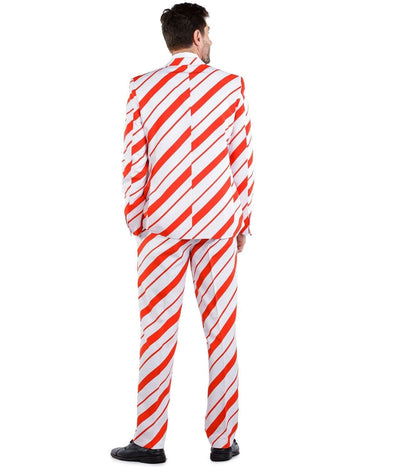 Men's Candy Cane Crusher Blazer with Tie Image 5