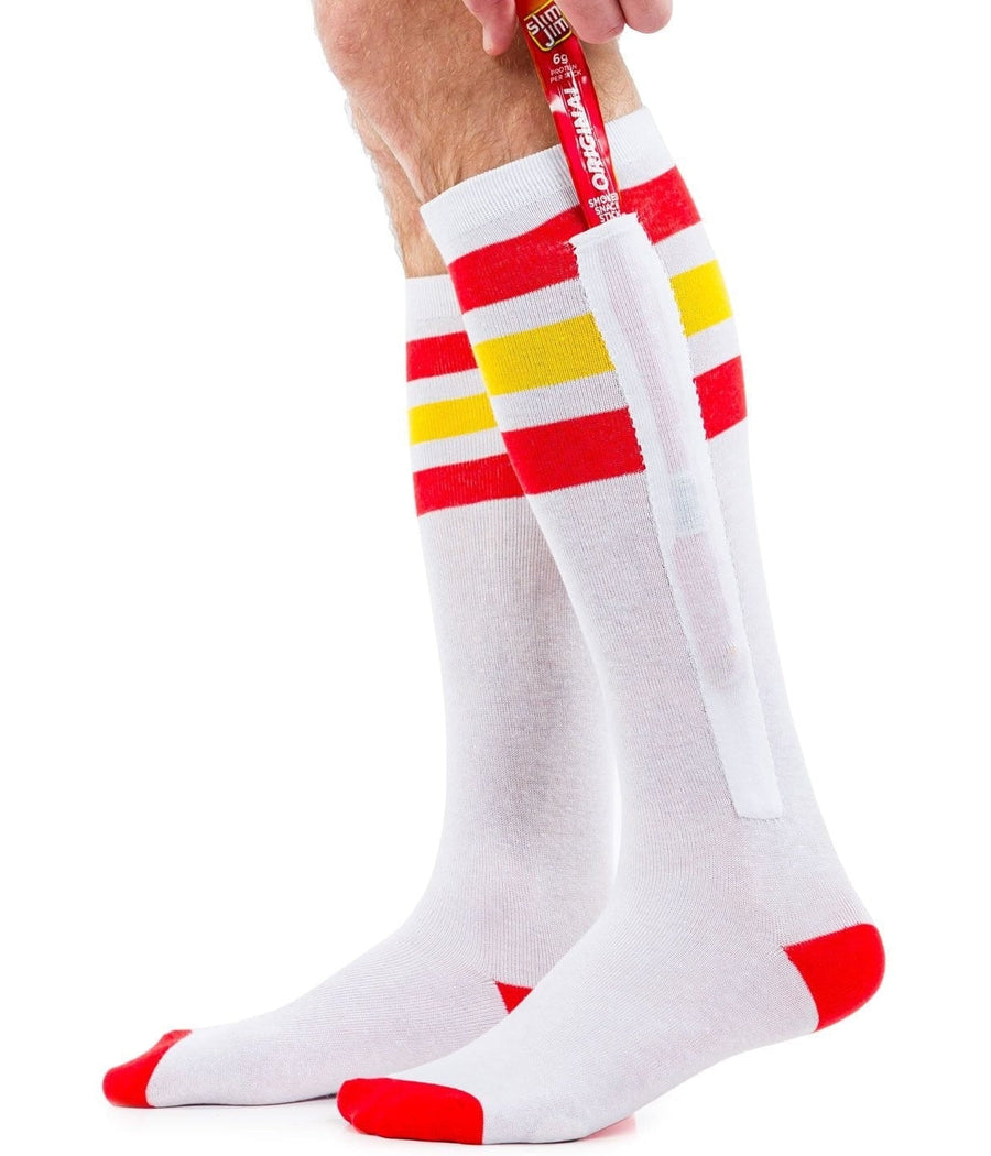 Men's Slim Jim Retro Socks (Fits Sizes 8-11M) Image 3