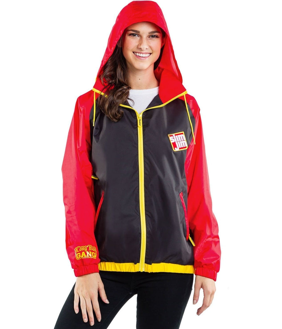 Women's Slim Jim Red and Black Jacket