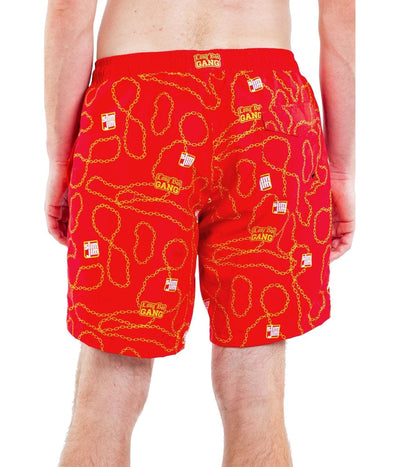 Slim Jim Red Swim Trunks Image 4