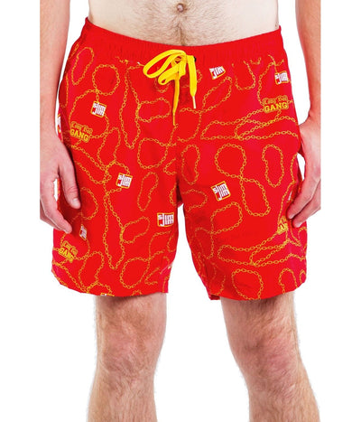 Slim Jim Red Swim Trunks Image 3