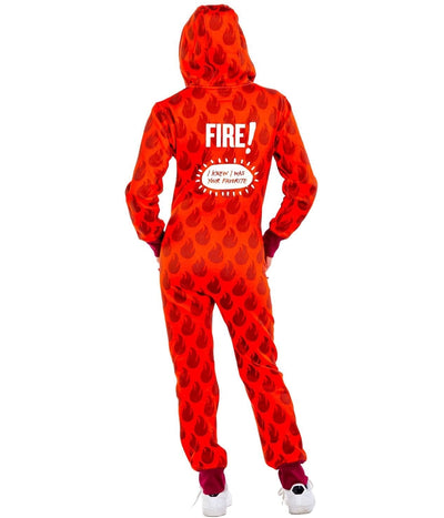 Women's Taco Bell Straight Fire Jumpsuit Image 2