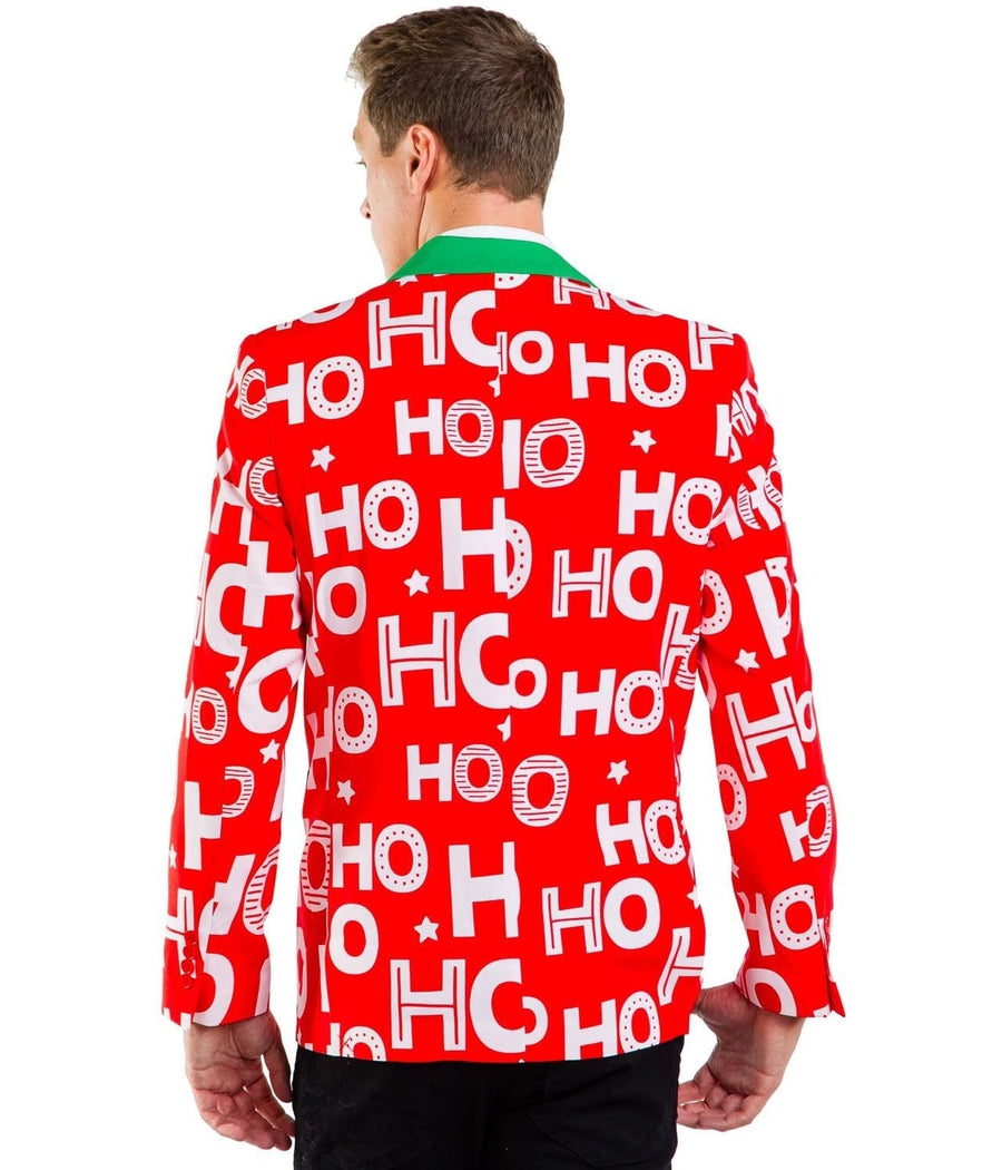 Men's Ho Ho Holla Blazer with Tie Image 2