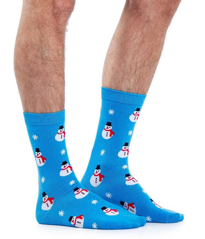 Men's Snowman Socks (Fits Sizes 8-11M) Image 2