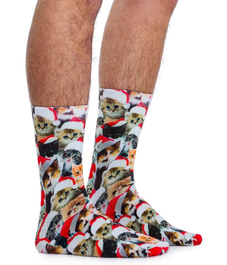 Men's Meowy Catmus Socks (Fits Sizes 8-11M) Image 2