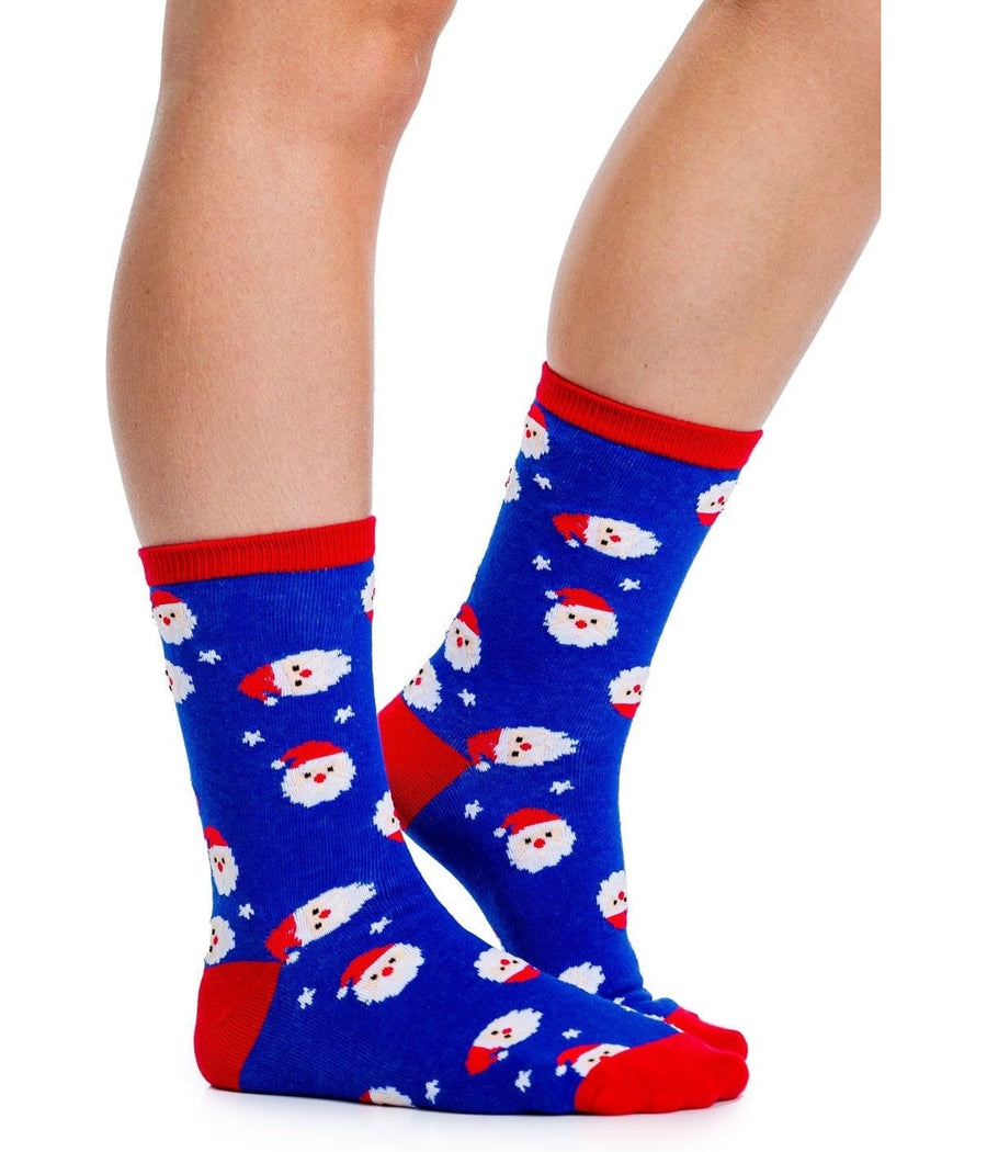 Women's Santa Socks (Fits Sizes 6-11W) Image 3
