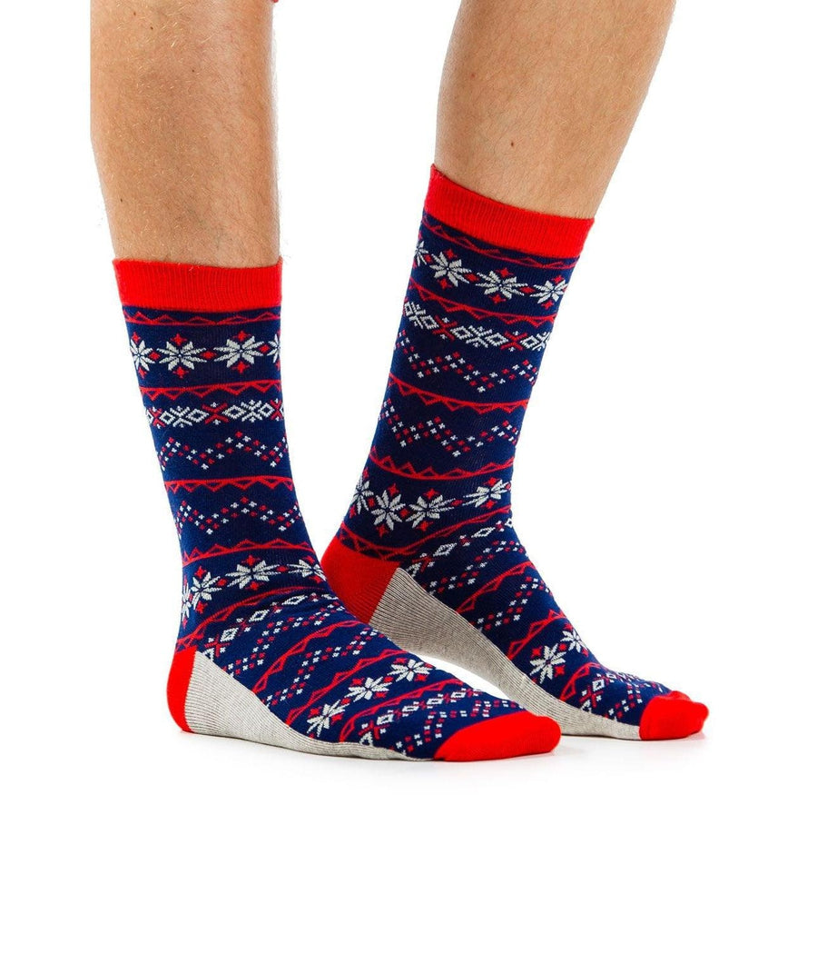 Men's Naughty or Nice Socks (Fits Sizes 8-11M)