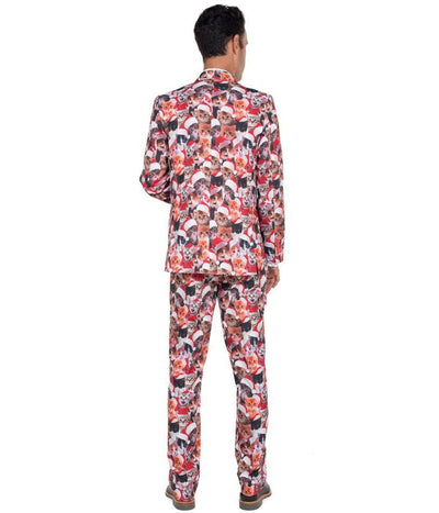 Meowy Christmas Suit Pants Image 3