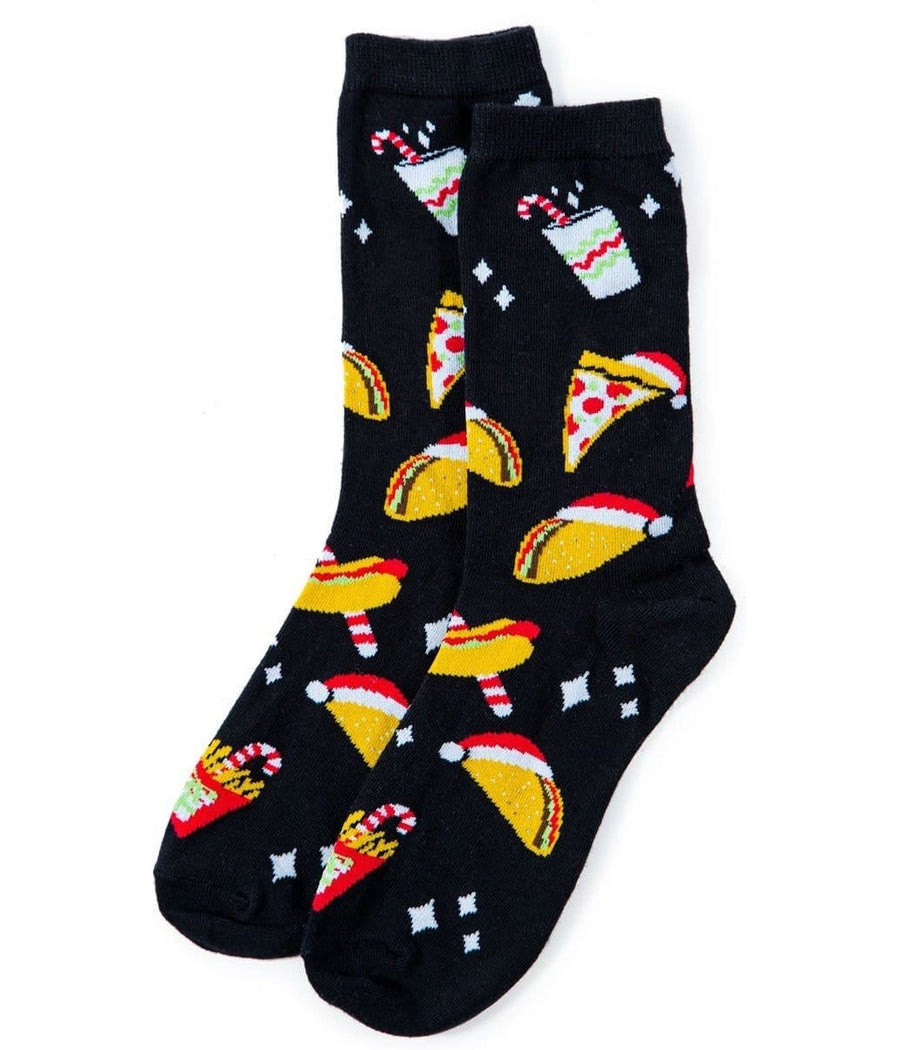 Women's Fa La La Fast Food Socks (Fits Sizes 6-11W) Image 2