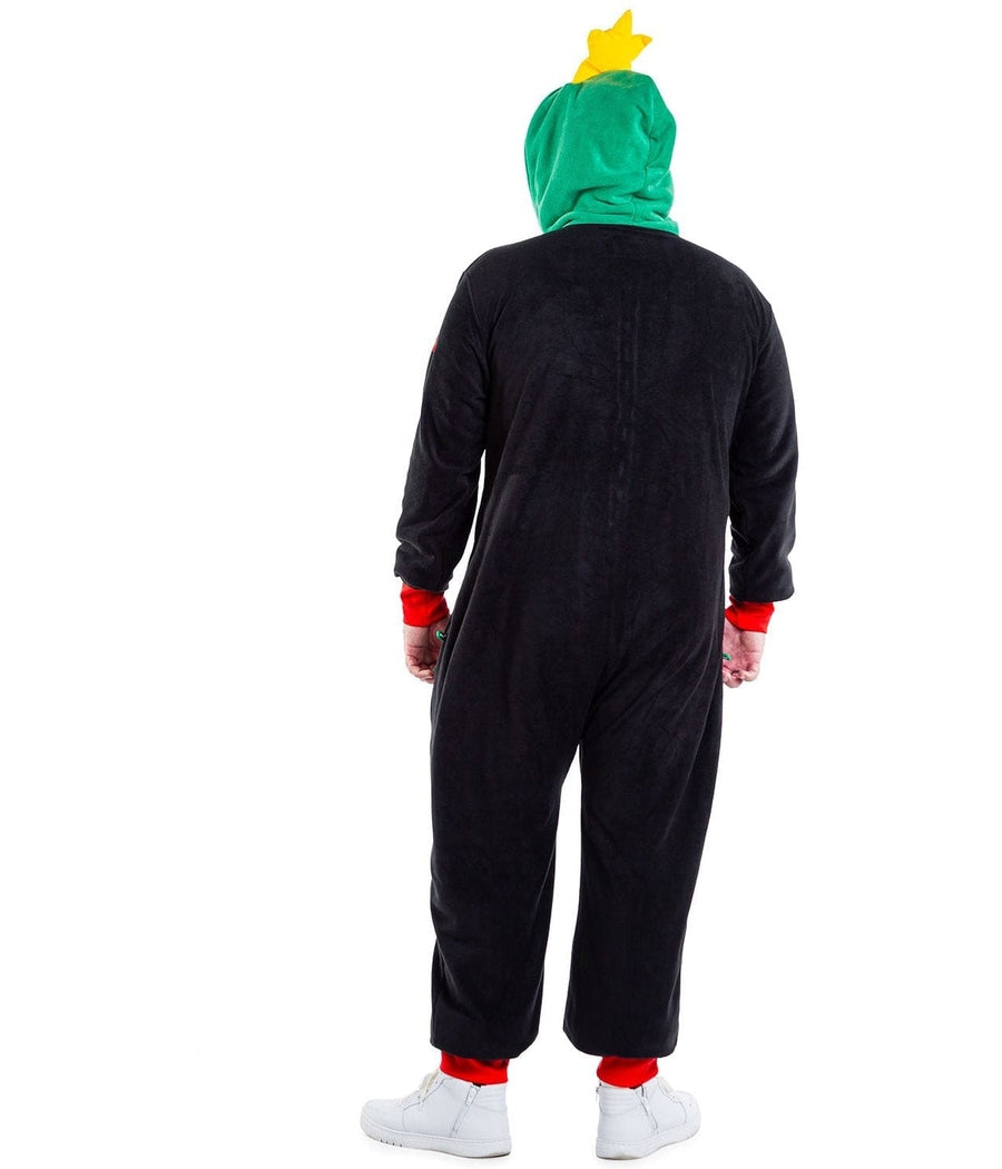 Men's Christmas Tree Toss Game Jumpsuit Image 7