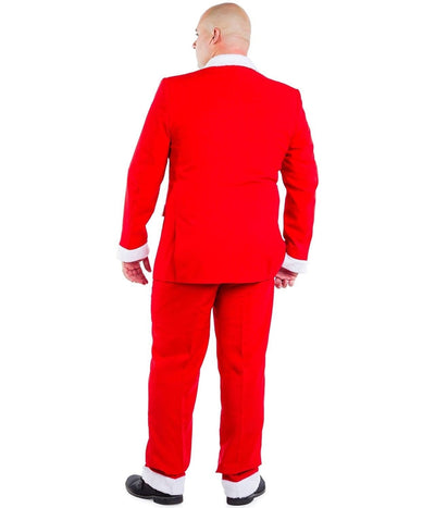 Men's Furry Santa Blazer with Tie Image 8