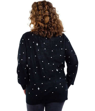Women's Santa Unicorn Ugly Christmas Sweater Image 4