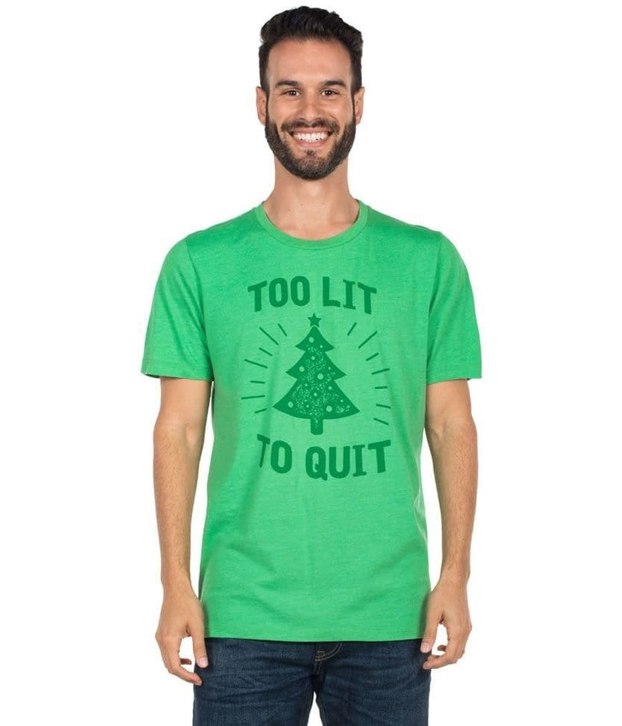 Men's Too Lit To Quit Tee