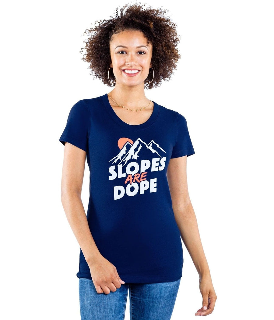 Women's Slopes Are Dope Tee