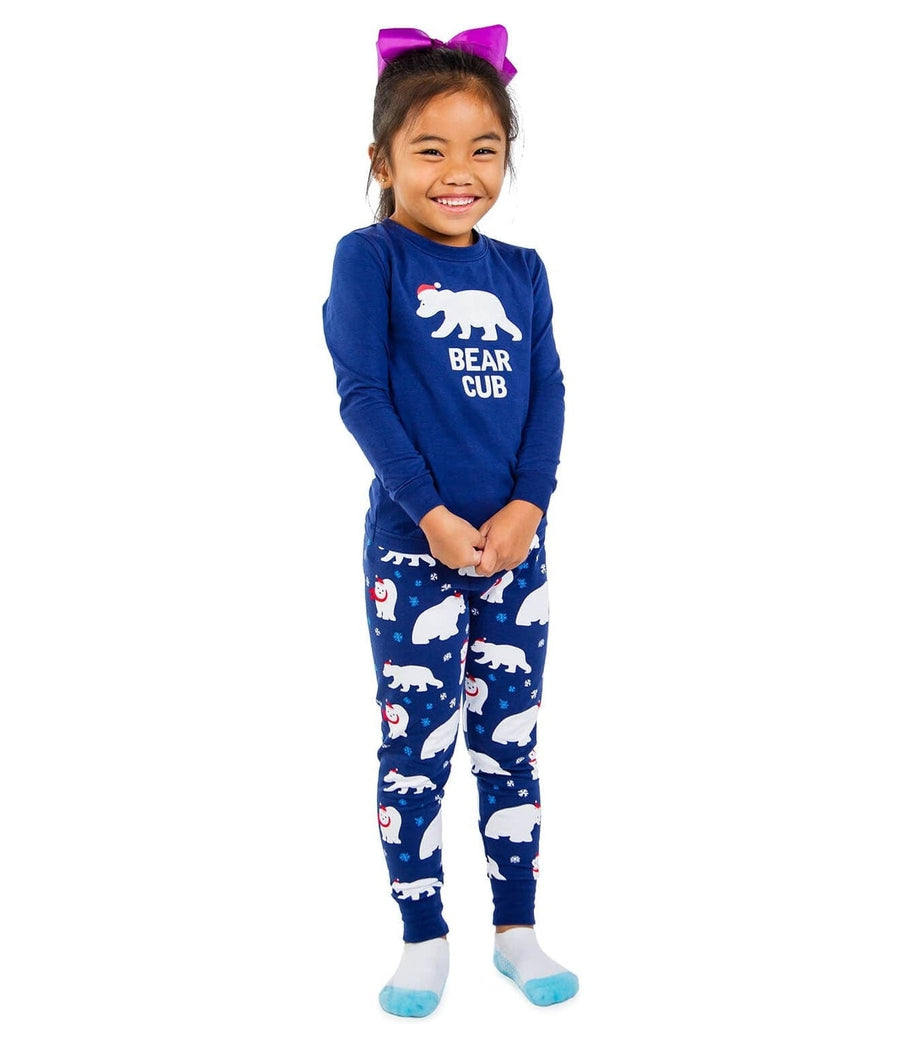 Girl's Bear Cub Pajama Set Primary Image