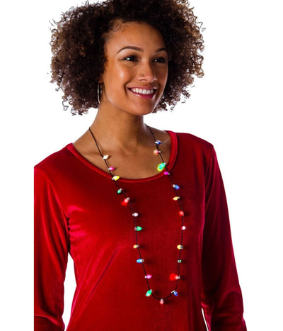 Flashing Light Necklace