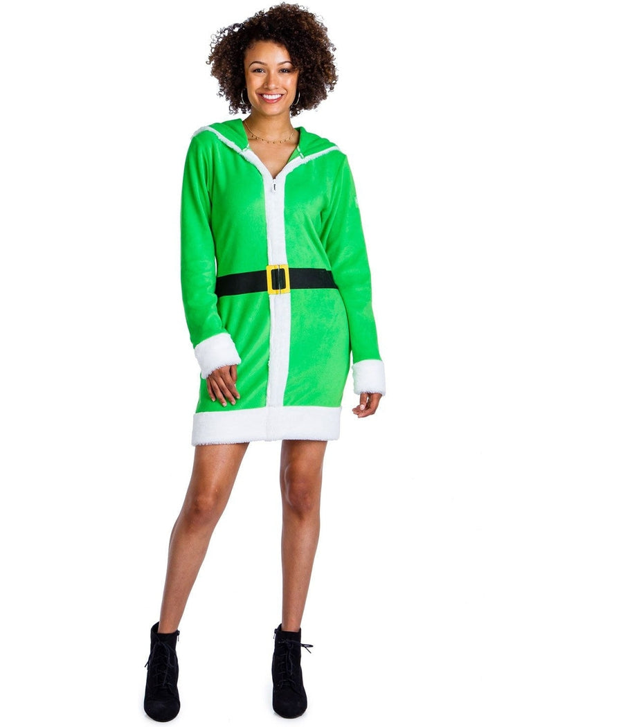 Women's Little Helper Fleece Cozy Dress