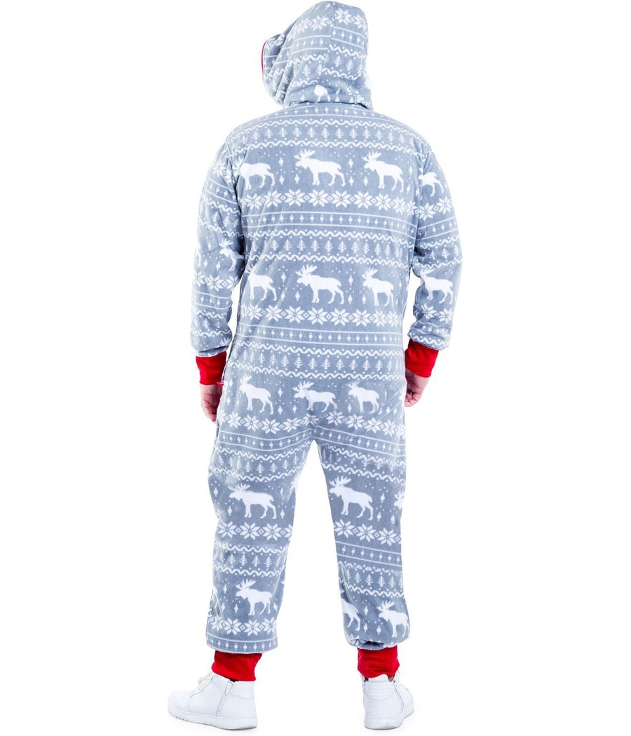 Men's Grey Moose Big and Tall Jumpsuit Image 3