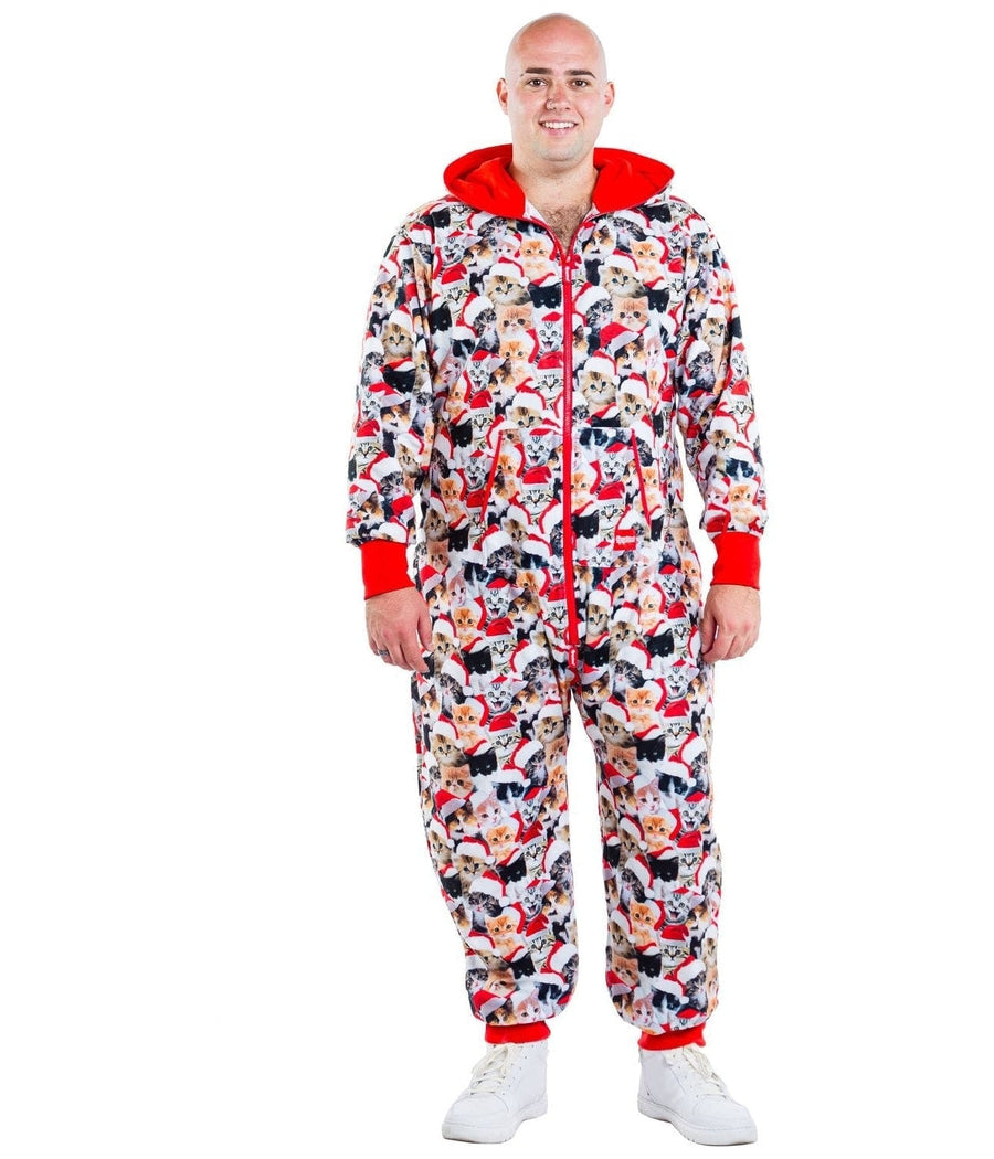 Men's Meowy Catmus Big and Tall Jumpsuit