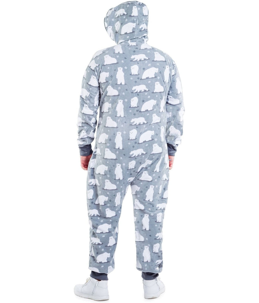 Men's Polar Bear Big and Tall Jumpsuit