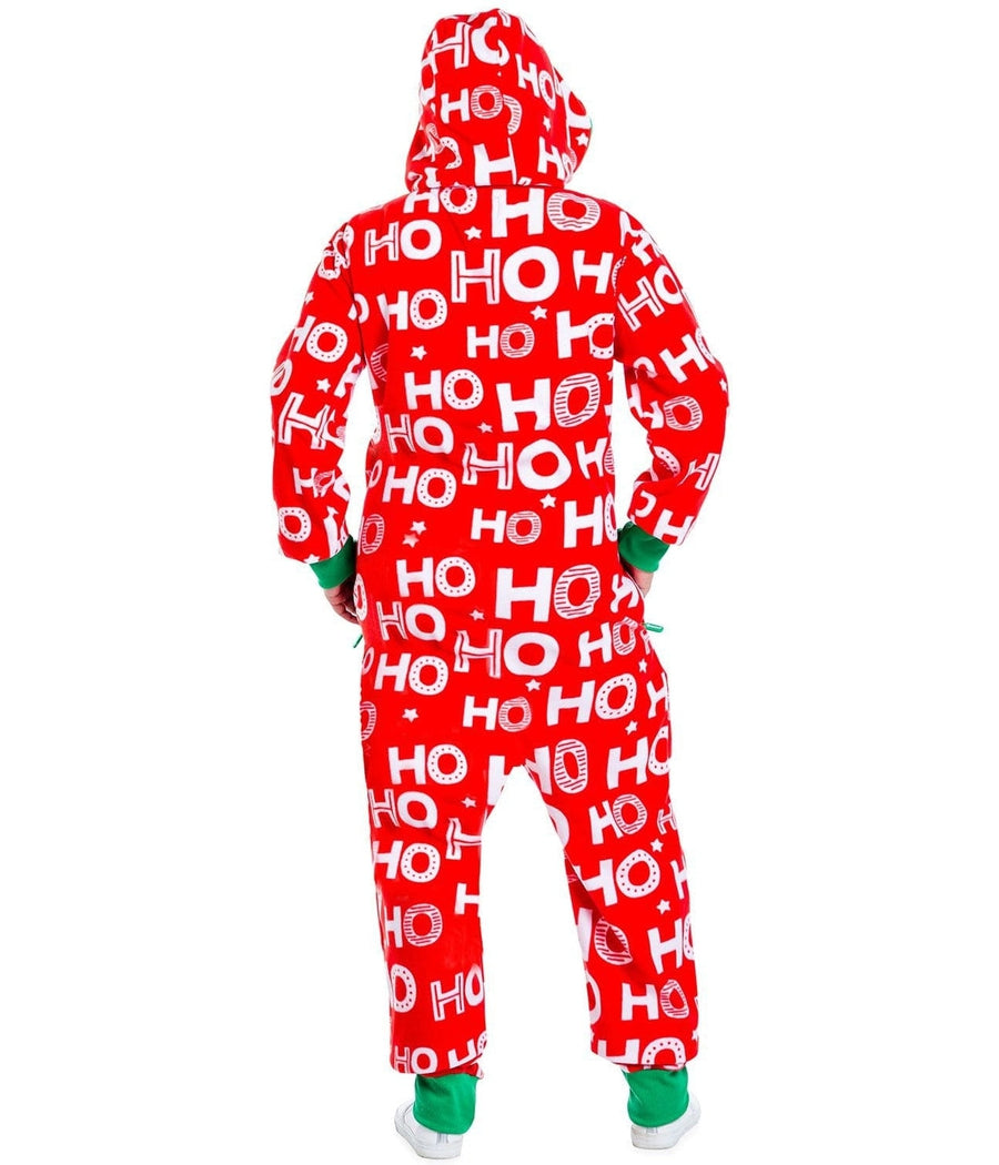 Women's Ho Ho Ho Plus Size Jumpsuit Image 3