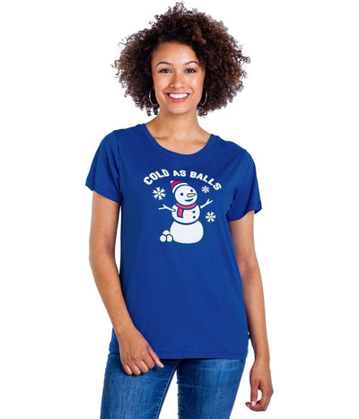 Women's Cold As Balls Tee Image 2