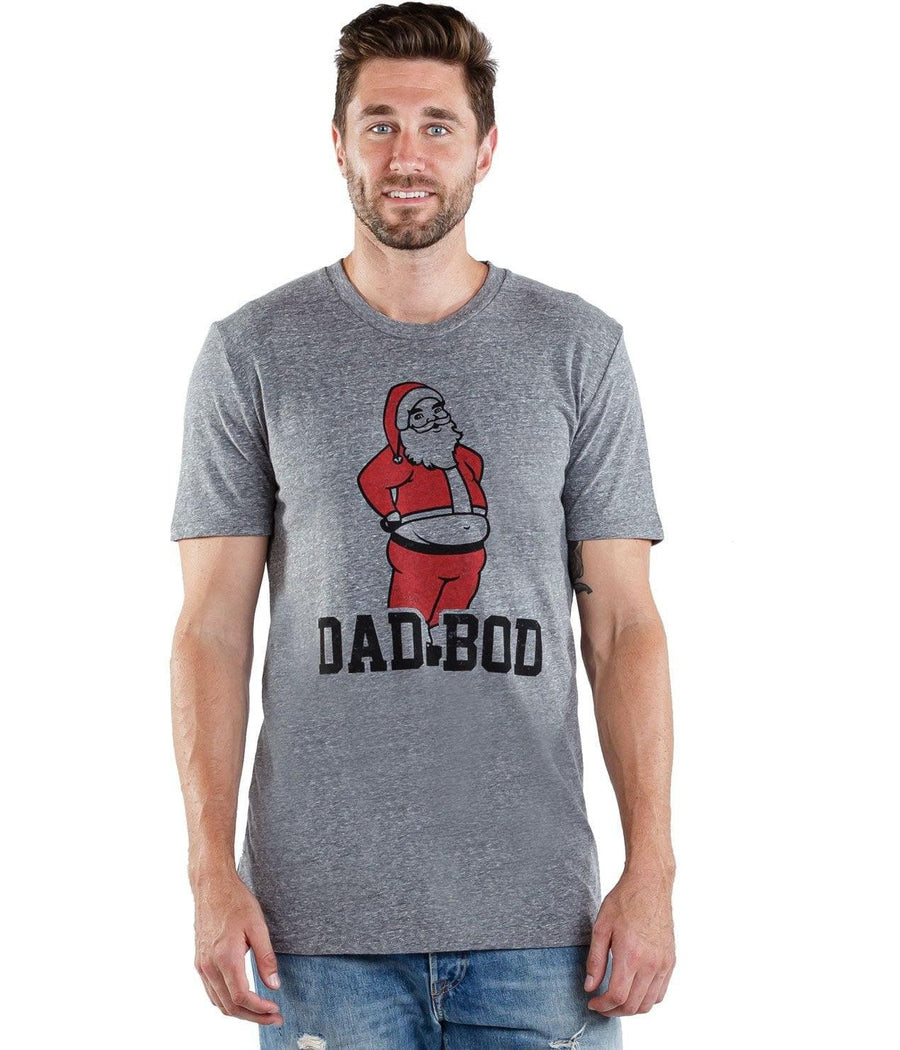 Men's Dad Bod Santa Tee Image 2