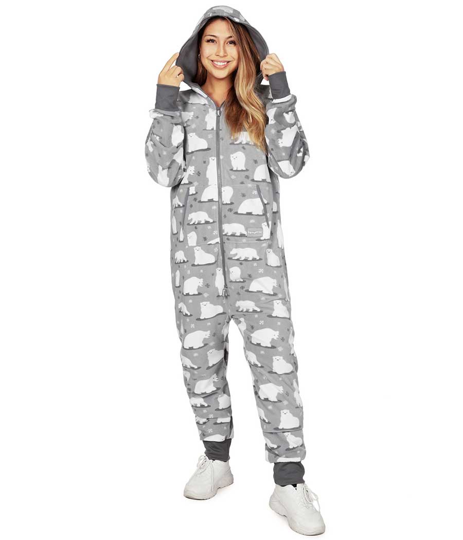 Women's Polar Bear Jumpsuit