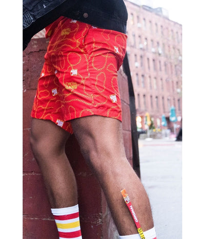 Slim Jim Red Swim Trunks Image 5