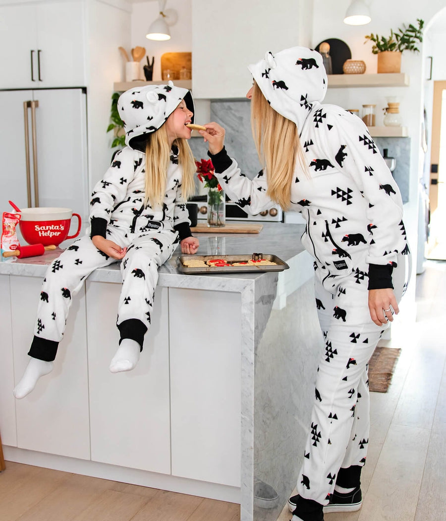 Girl's Beary Christmas Jumpsuit