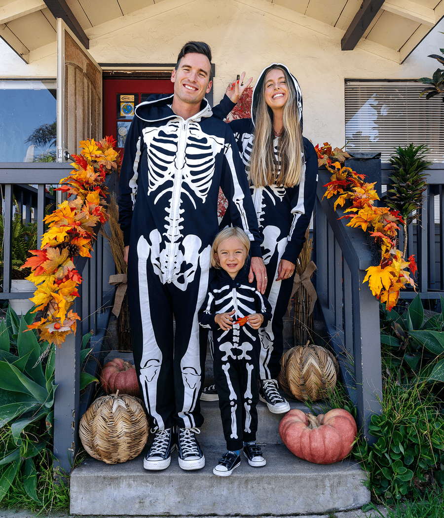 Matching Skeleton Family Costumes