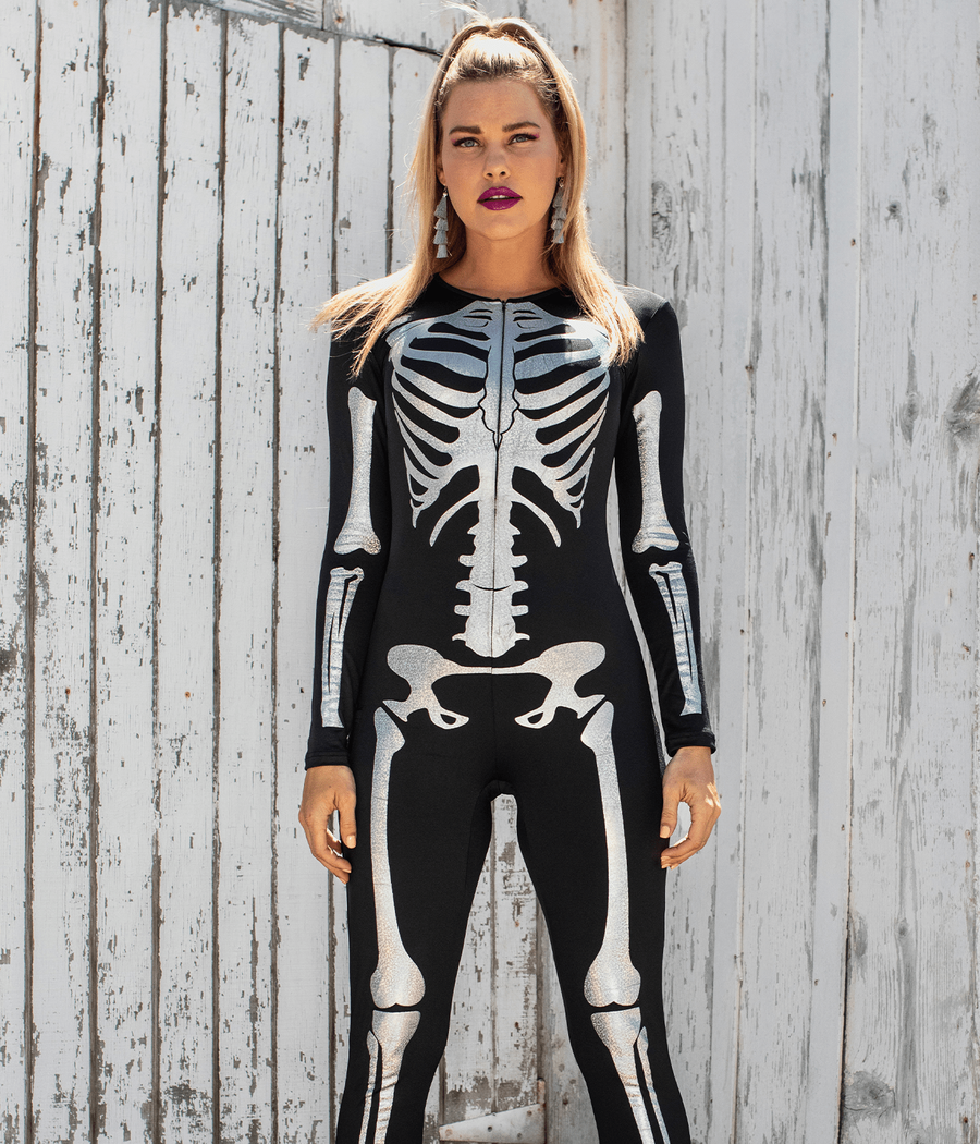Skeleton shop jumpsuit womens